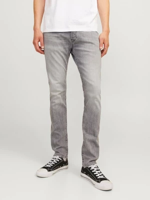 Jack & Jones Dżinsy - Skinny fit - w kolorze szarym rozmiar: W33/L34