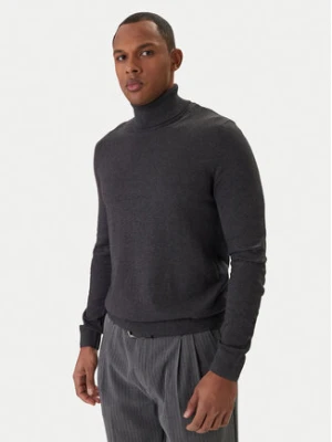 Jack & Jones Golf Emil Knit Roll 12157417 Szary Regular Fit