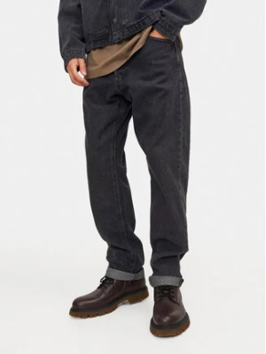 Jack & Jones Jeansy Chris 12250230 Czarny Relaxed Fit