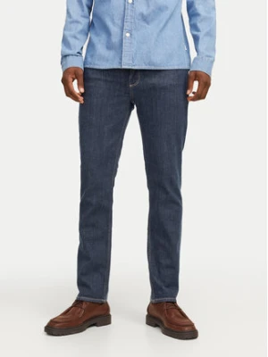 Jack & Jones Jeansy Clark 12261707 Granatowy Regular Fit