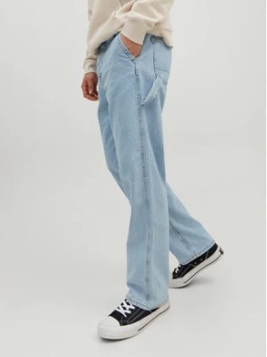 Jack & Jones Jeansy Eddie 12229556 Błękitny Loose Fit Niebieski jasny