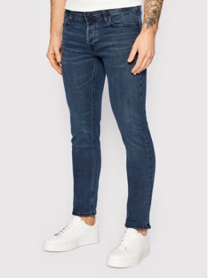 Jack&Jones Jeansy Glenn 12173407 Granatowy Slim Fit