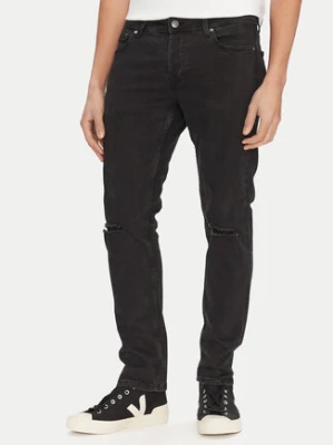 Jack&Jones Jeansy Glenn 12269586 Czarny Slim Fit