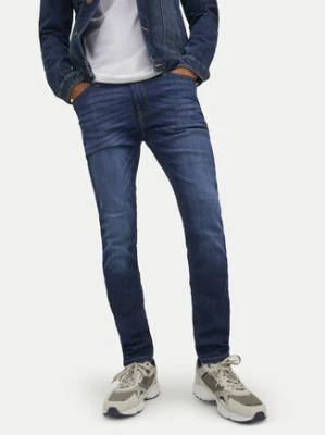 Jack&Jones Jeansy Liam 12110056 Granatowy Skinny Fit