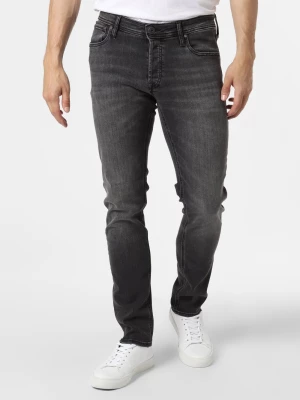 Jack & Jones Jeansy Mężczyźni Bawełna szary|czarny jednolity,