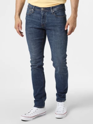 Jack & Jones Jeansy Mężczyźni niebieski jednolity,