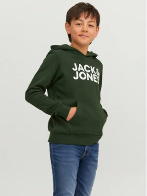 Jack&Jones Junior Bluza 12152841 Zielony Regular Fit