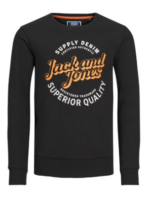 Jack&Jones Junior Bluza 12237110 Czarny Regular Fit