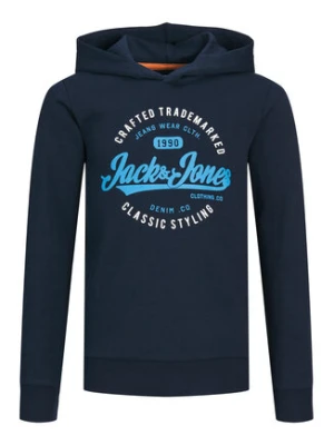 Jack&Jones Junior Bluza 12237112 Granatowy Regular Fit