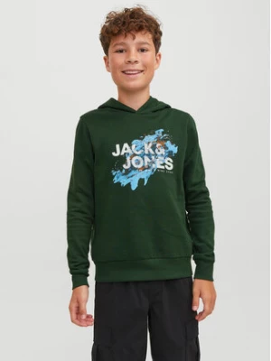 Jack&Jones Junior Bluza 12237210 Zielony Regular Fit