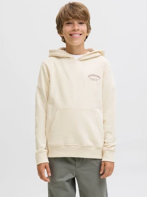 JACK & JONES Junior Bluza "Brandes" w kolorze beżowym rozmiar: 140