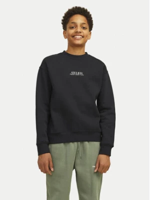 Jack&Jones Junior Bluza Brooklyn Graphic 12263290 Czarny Relaxed Fit