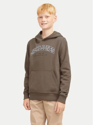 Jack&Jones Junior Bluza Caleb 12259564 Brązowy Relaxed Fit