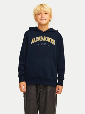 Jack&Jones Junior Bluza Caleb 12259564 Granatowy Relaxed Fit