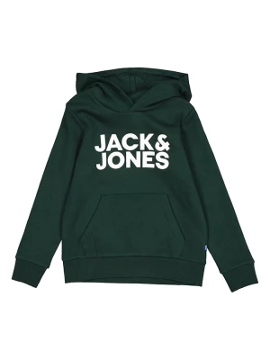 JACK & JONES Junior Bluza "Corp" w kolorze zielonym rozmiar: 140