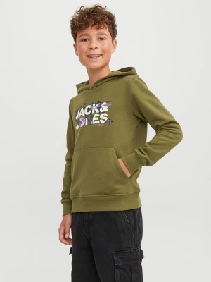 JACK & JONES Junior Bluza "Dust" w kolorze khaki rozmiar: 152