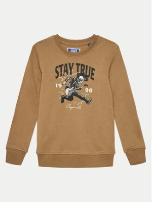 Jack & Jones Junior Bluza Headon 12220197 Brązowy Regular Fit