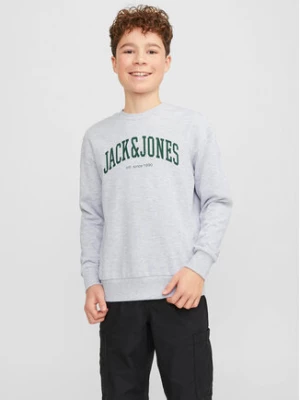 Jack&Jones Junior Bluza Josh 12249347 Biały Regular Fit