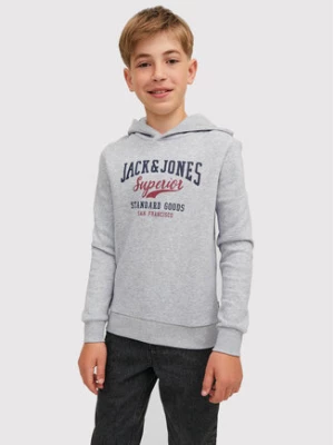 Jack&Jones Junior Bluza Logo 12212287 Szary Regular Fit