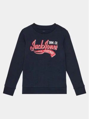 Jack&Jones Junior Bluza Logo 12249309 Granatowy Standard Fit