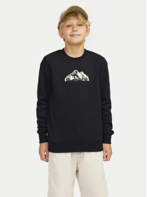 Jack&Jones Junior Bluza Mountain Logo 12263372 Czarny Relaxed Fit