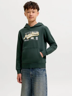 JACK & JONES Junior Bluza w kolorze ciemnozielonym rozmiar: 140