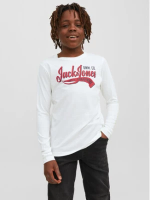 Jack&Jones Junior Bluzka 12237371 Biały Regular Fit