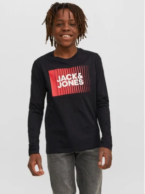 Jack & Jones Junior Bluzka 12244209 Czarny Regular Fit