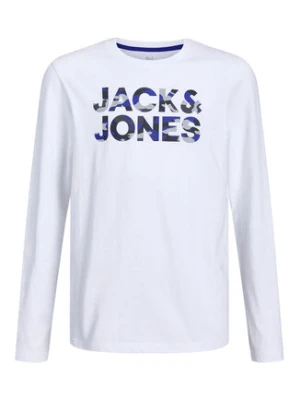 Jack&Jones Junior Bluzka 12245920 Biały Loose Fit