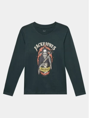 Jack&Jones Junior Bluzka 12247588 Zielony Standard Fit