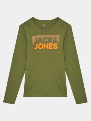 Jack&Jones Junior Bluzka 12251462 Zielony Standard Fit