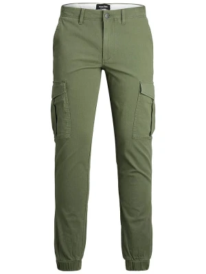 JACK & JONES Junior Bojówki "Marco" w kolorze khaki rozmiar: 146