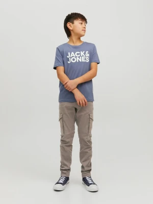 JACK & JONES Junior Bojówki w kolorze szarym rozmiar: 170