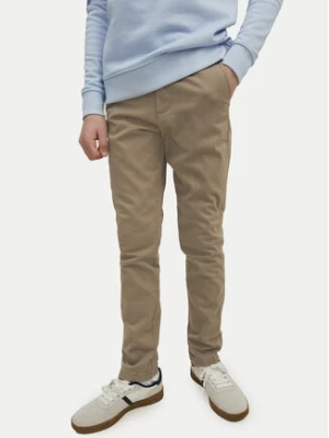 Jack&Jones Junior Chinosy Marco 12160026 Beżowy Slim Fit