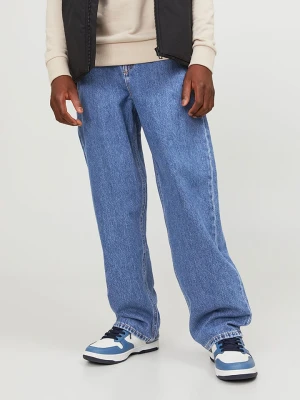 JACK & JONES Junior Dżinsy "Alex" - Baggy fit - w kolorze niebieskim rozmiar: 164