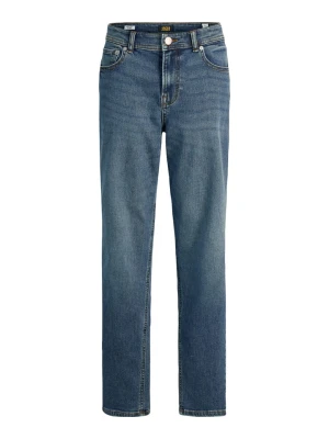 JACK & JONES Junior Dżinsy "Clark" - Regular fit - w kolorze niebieskim rozmiar: 158