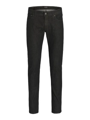 JACK & JONES Junior Dżinsy "Clark" - Slim fit - w kolorze czarnym rozmiar: 152