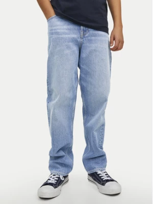 Jack&Jones Junior Jeansy Chris 12229486 Niebieski Relaxed Fit