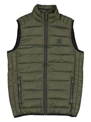 JACK & JONES Junior Kamizelka pikowana "Bradley" w kolorze oliwkowym rozmiar: 140