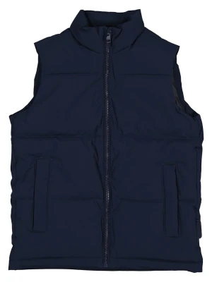 JACK & JONES Junior Kamizelka pikowana "Surface" w kolorze czarnym rozmiar: 152