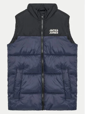 Jack&Jones Junior Kamizelka Toby 12236914 Granatowy Regular Fit