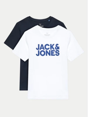 Jack&Jones Junior Komplet 2 t-shirtów Corp Logo 12199947 Kolorowy Regular Fit