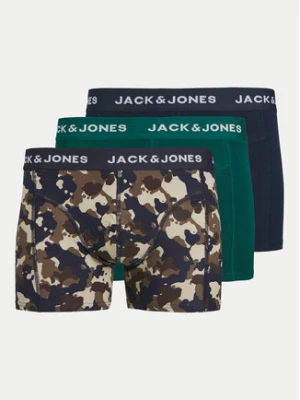 Jack&Jones Junior Komplet 3 par bokserek Camoflage 12259490 Kolorowy