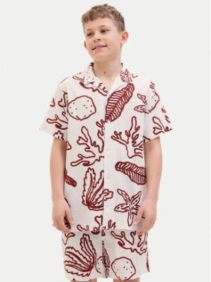 Jack&Jones Junior Koszula Luke 12277298 Écru Relaxed Fit