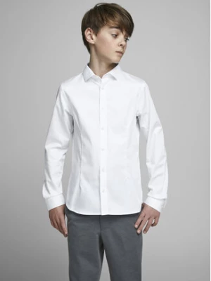 Jack&Jones Junior Koszula Parma 12151620 Biały Regular Fit