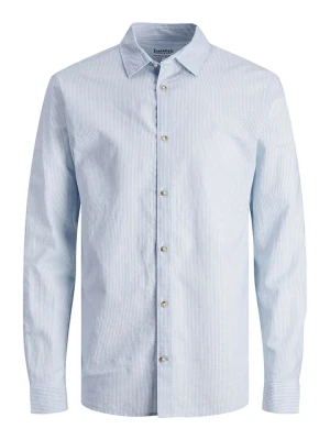 JACK & JONES Junior Koszula "Summer" - Slim fit - w kolorze błękitnym rozmiar: 152