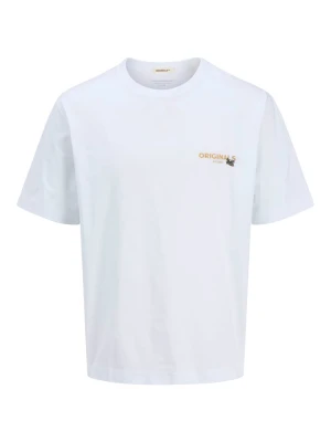 JACK & JONES Junior Koszulka "Acapulco" w kolorze białym rozmiar: 140