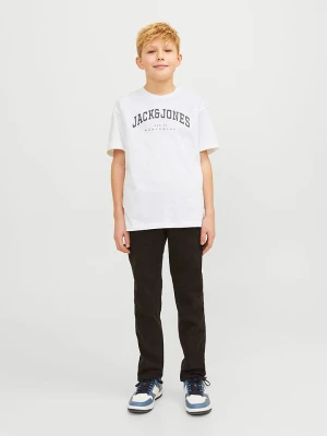 JACK & JONES Junior Koszulka "Caleb" w kolorze białym rozmiar: 152