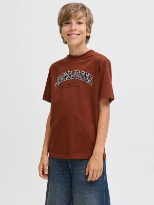 JACK & JONES Junior Koszulka "Caleb" w kolorze czerwonym rozmiar: 164