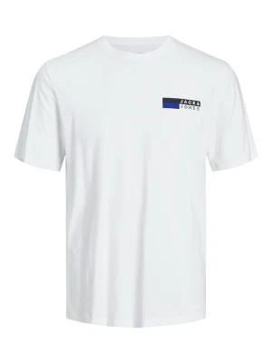 JACK & JONES Junior Koszulka "Corp" w kolorze białym rozmiar: 128